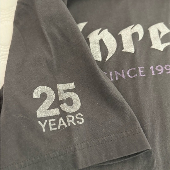 Unreal 25th Anniversary T Shirt Promo Gray Epic Games Sides Size XL NWOT - Picture 2 of 6